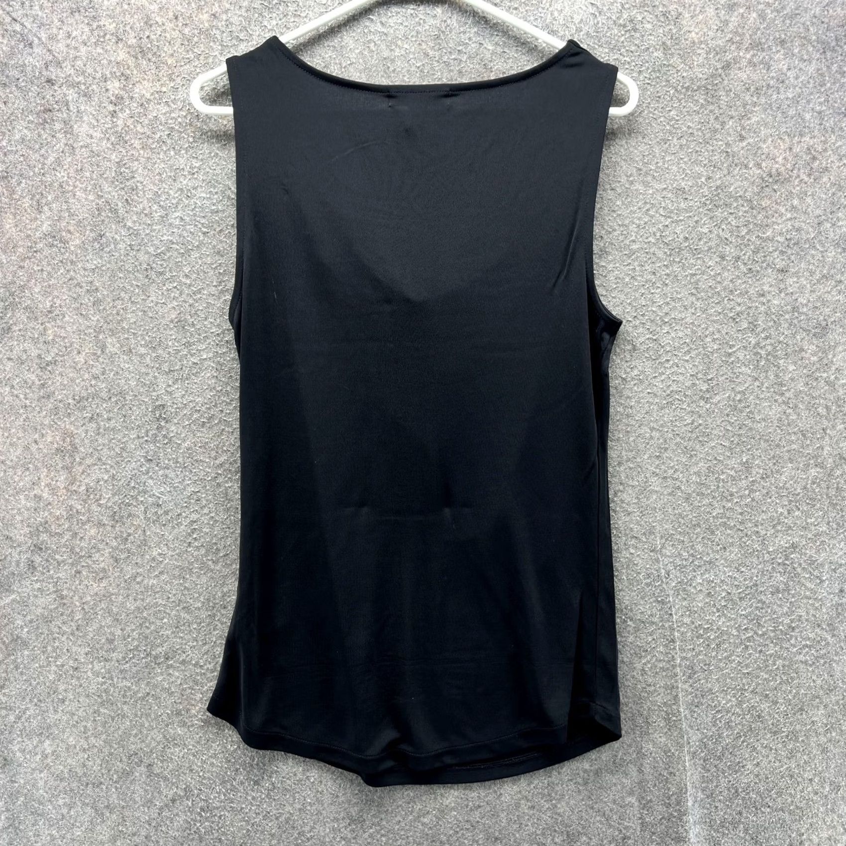 Ralph Lauren Lauren Ralph Lauren Tank Top Womens Medium Black Cowl Neck Sleeveless Jersey Size M / US 6-8 / IT 42-44 - 6 Thumbnail