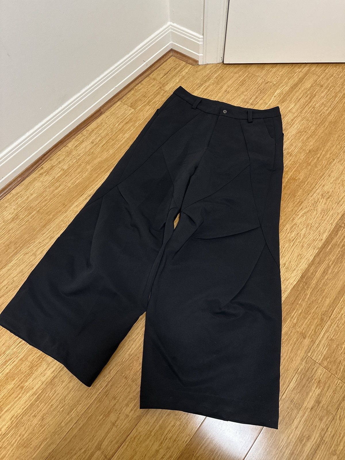 Japanese Brand Pleated Pants Size US 33 - 1 Thumbnail