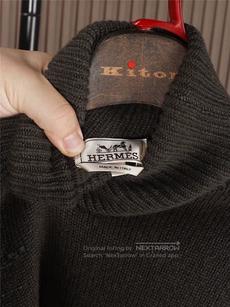 Hermes Hermes Thick High-Neck Cashmere Sweater Size US M / EU 48-50 / 2 - 8 Thumbnail