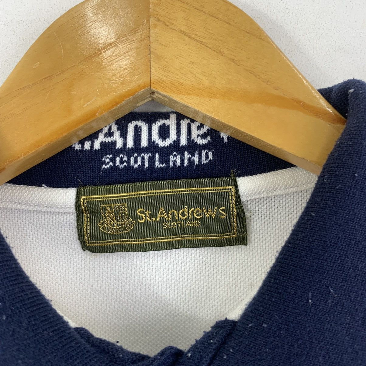 Vintage Vintage ST. ANDREWS SCOTLAND Polo Tee Shirt Size US M / EU 48-50 / 2 - 5 Thumbnail
