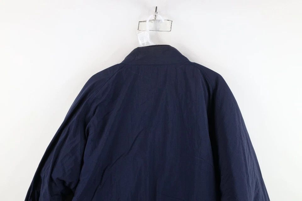 Adidas Vintage 90s Adidas Reversible Quilted Puffer Jacket Blue Size US L / EU 52-54 / 3 - 10 Thumbnail
