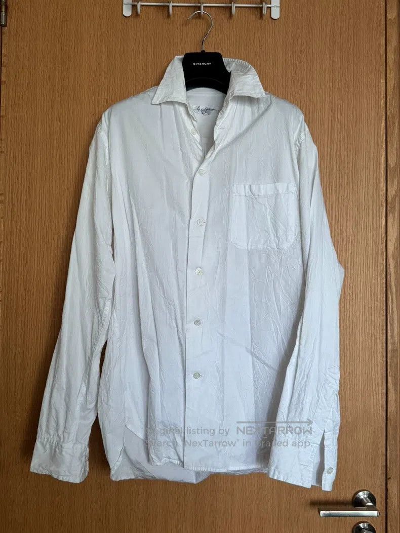 Yohji Yamamoto Yohji Yamamoto Cotton white shirt Size US L / EU 52-54 / 3 - 2 Thumbnail