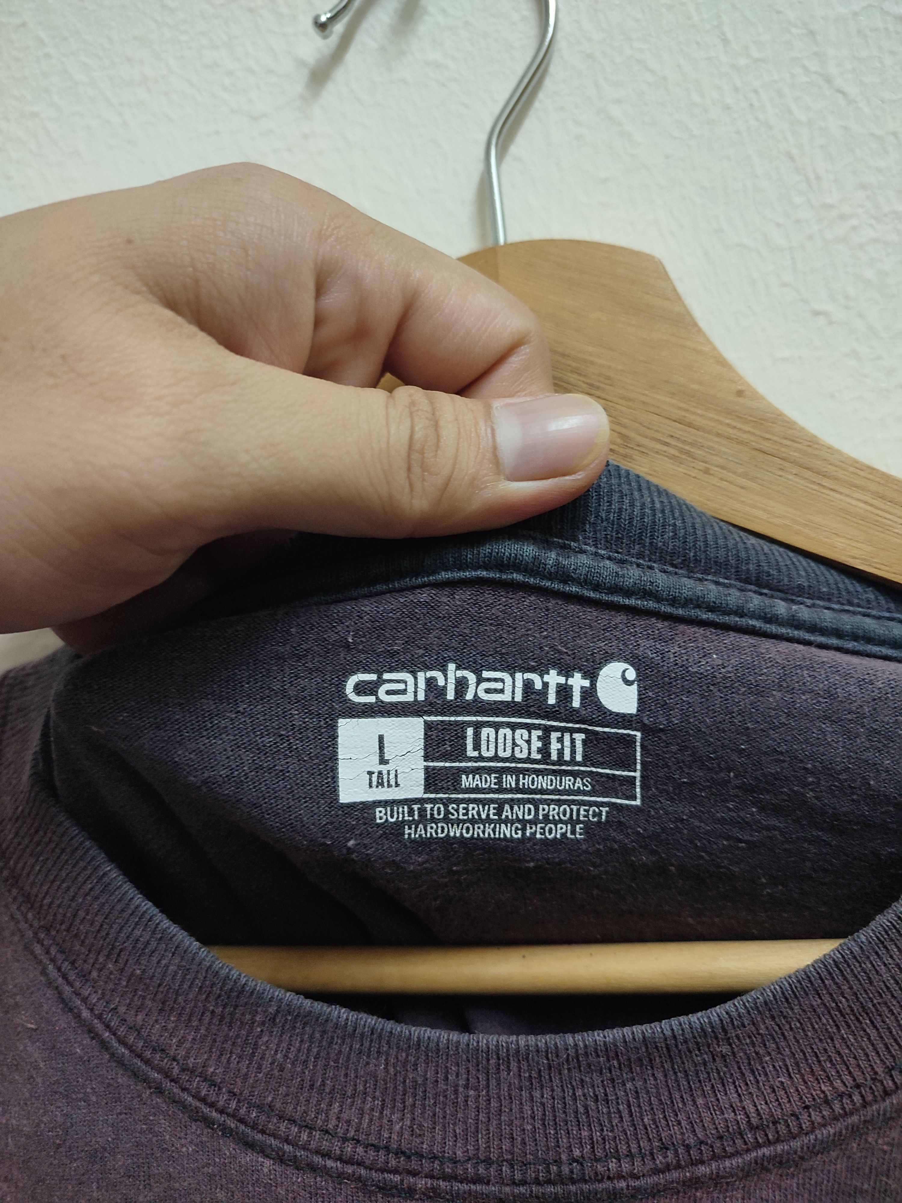 Carhartt Carhart Single Pocket sun Faded Maroon Size US L / EU 52-54 / 3 - 8 Thumbnail