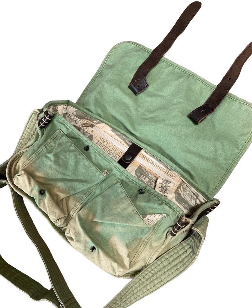 If Six Was Nine × Japanese Brand Tough massanger style crossbody bag military distressed Size ONE SIZE - 3 Thumbnail