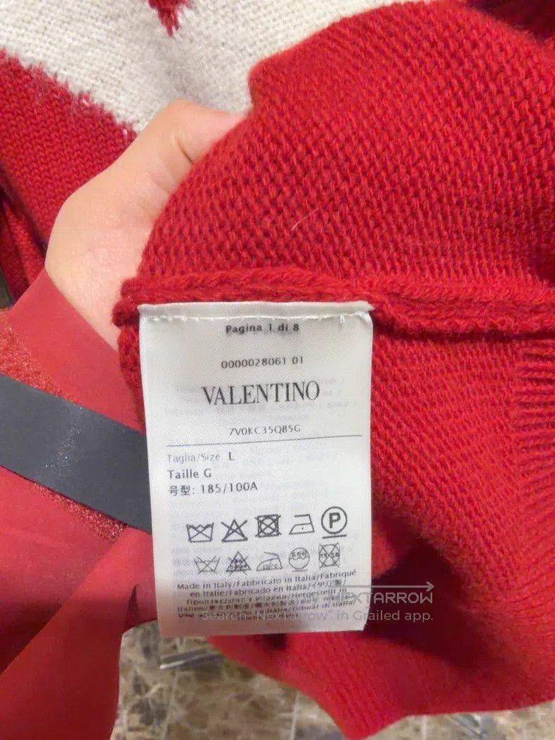 Valentino Valentino Wool sweater Size L / US 10 / IT 46 - 3 Thumbnail