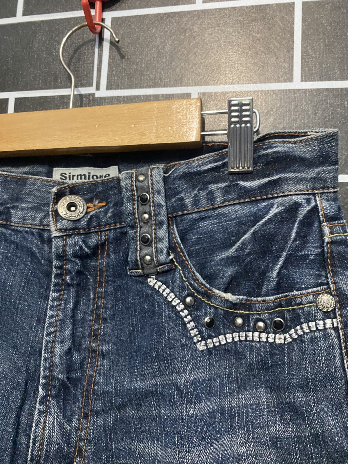Japanese Brand Japanese brand sirmione jeans short distressed Size US 29 - 4 Thumbnail