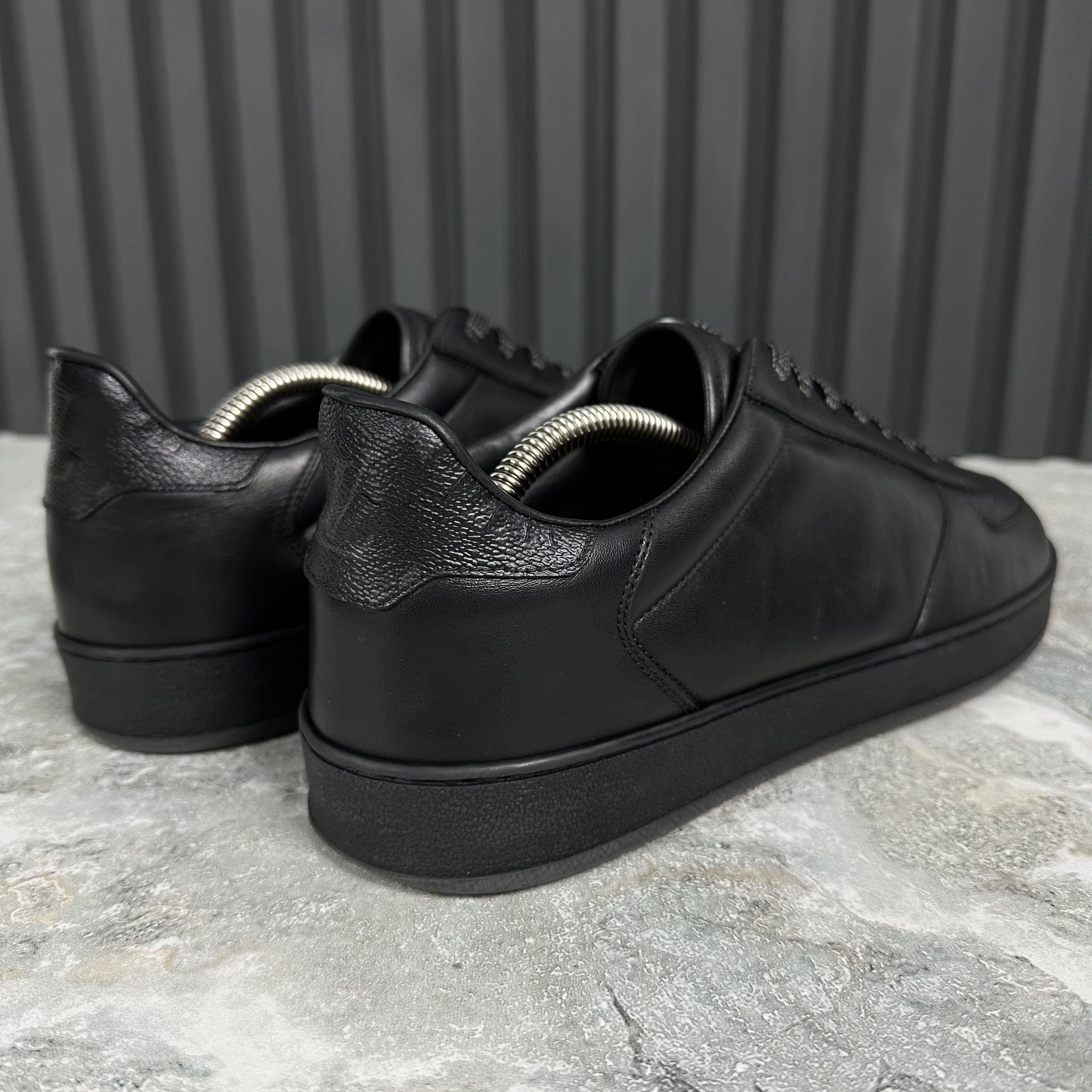 Louis Vuitton Louis Vuitton Rivoli Sneaker Leather Monogram Canva Size US 8.5 / EU 41-42 - 18 Thumbnail
