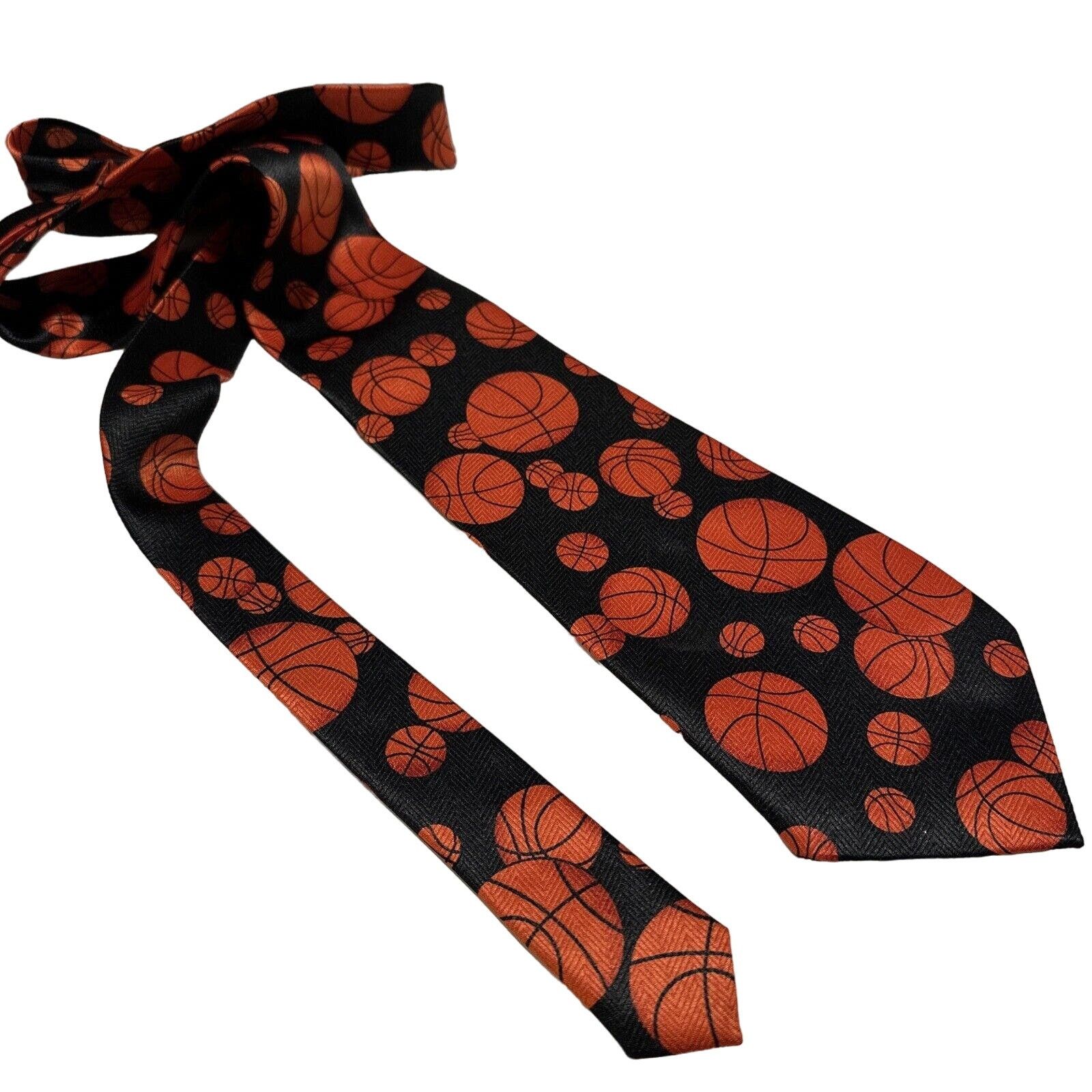 Beverly Hills Polo Club Beverly Hills Polo Club Basketball II Sports Men's Neck Tie Size ONE SIZE - 1 Thumbnail