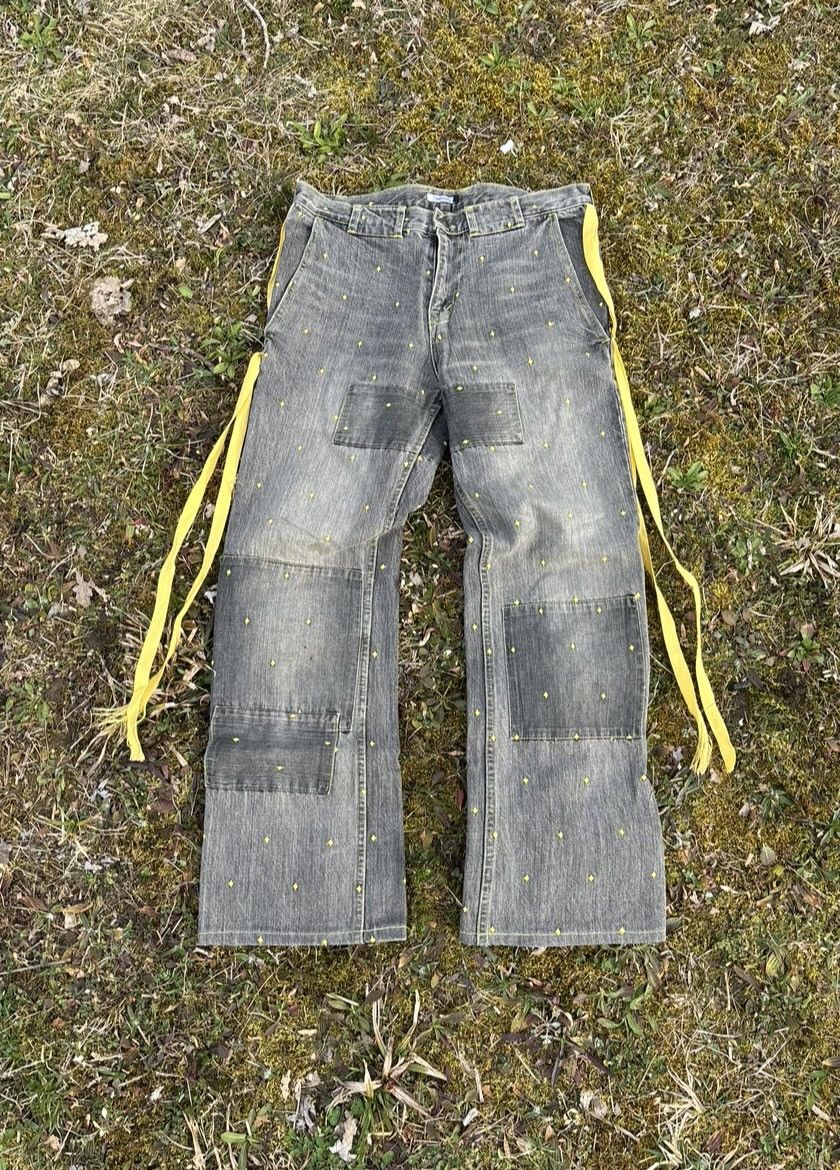 image of Undercover Illusion Of Haze Denim S/s02 in Charcoal, Men's (Size 30)