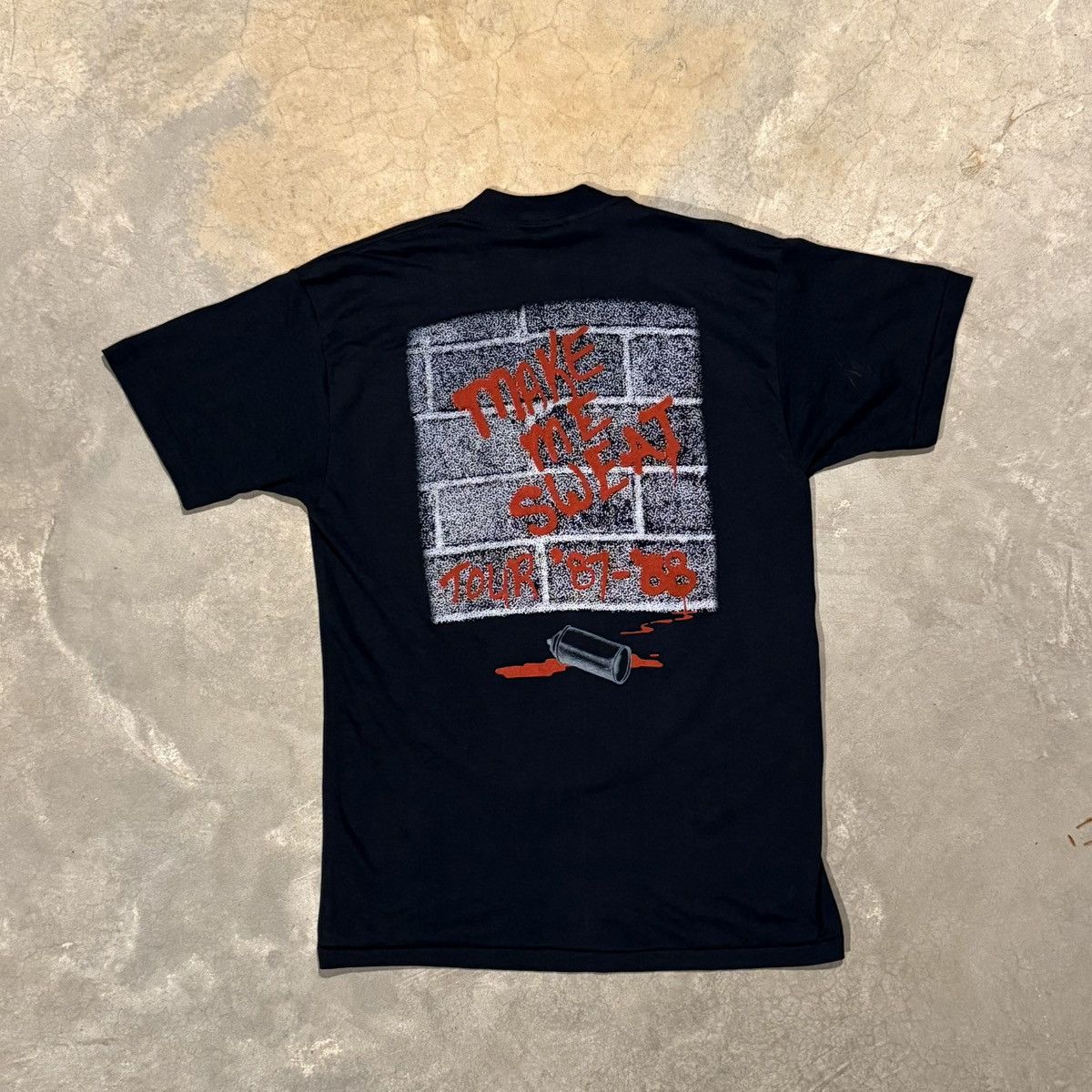 Vintage 1980s Savoy Brown Skull Looking In Band Tour Tee ERD Grunge Size US M / EU 48-50 / 2 - 5 Thumbnail