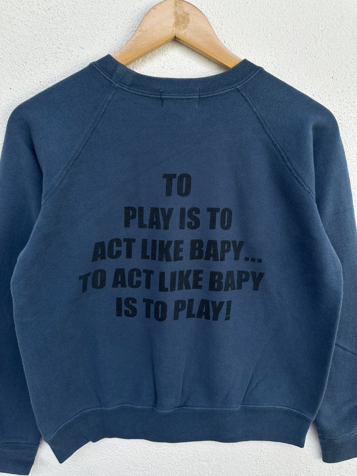 Bape × Vintage Vintage Baby Milo by A Bathing Ape Sweatshirt Size M / US 6-8 / IT 42-44 - 6 Thumbnail