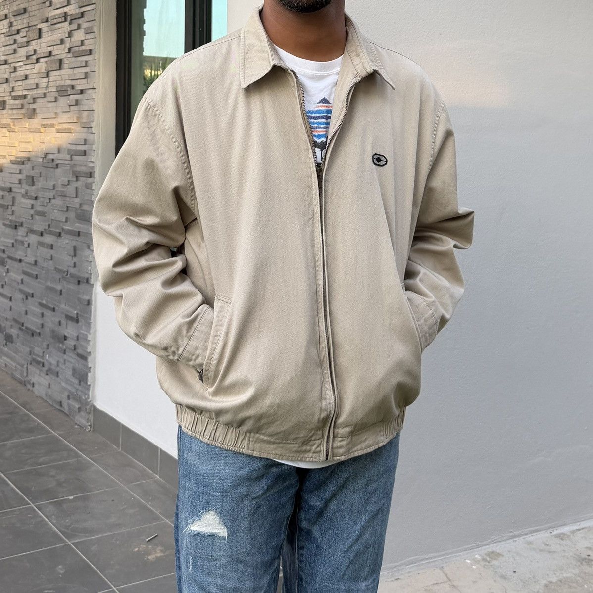 No Fear Vintage No Fear Bomber Jacket Made In USA Size US L / EU 52-54 / 3 - 7 Thumbnail