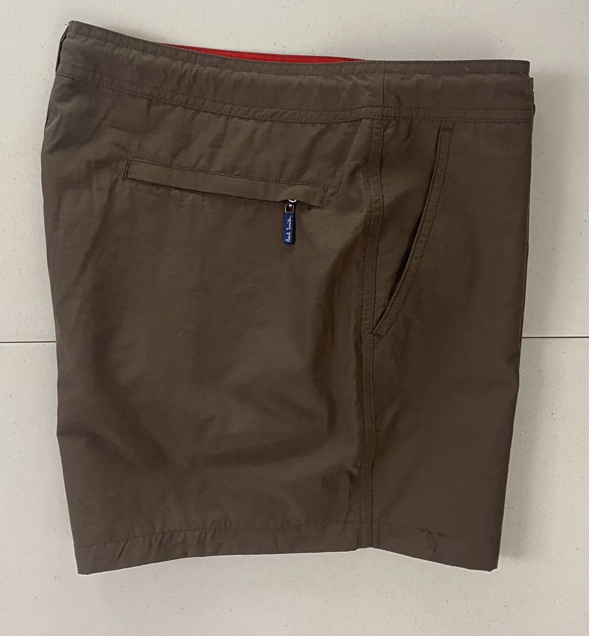 Paul Smith Paul Smith Muted Brown Slim Swim Short Made for Travel L NWT Size US 34 / EU 50 - 8 Thumbnail