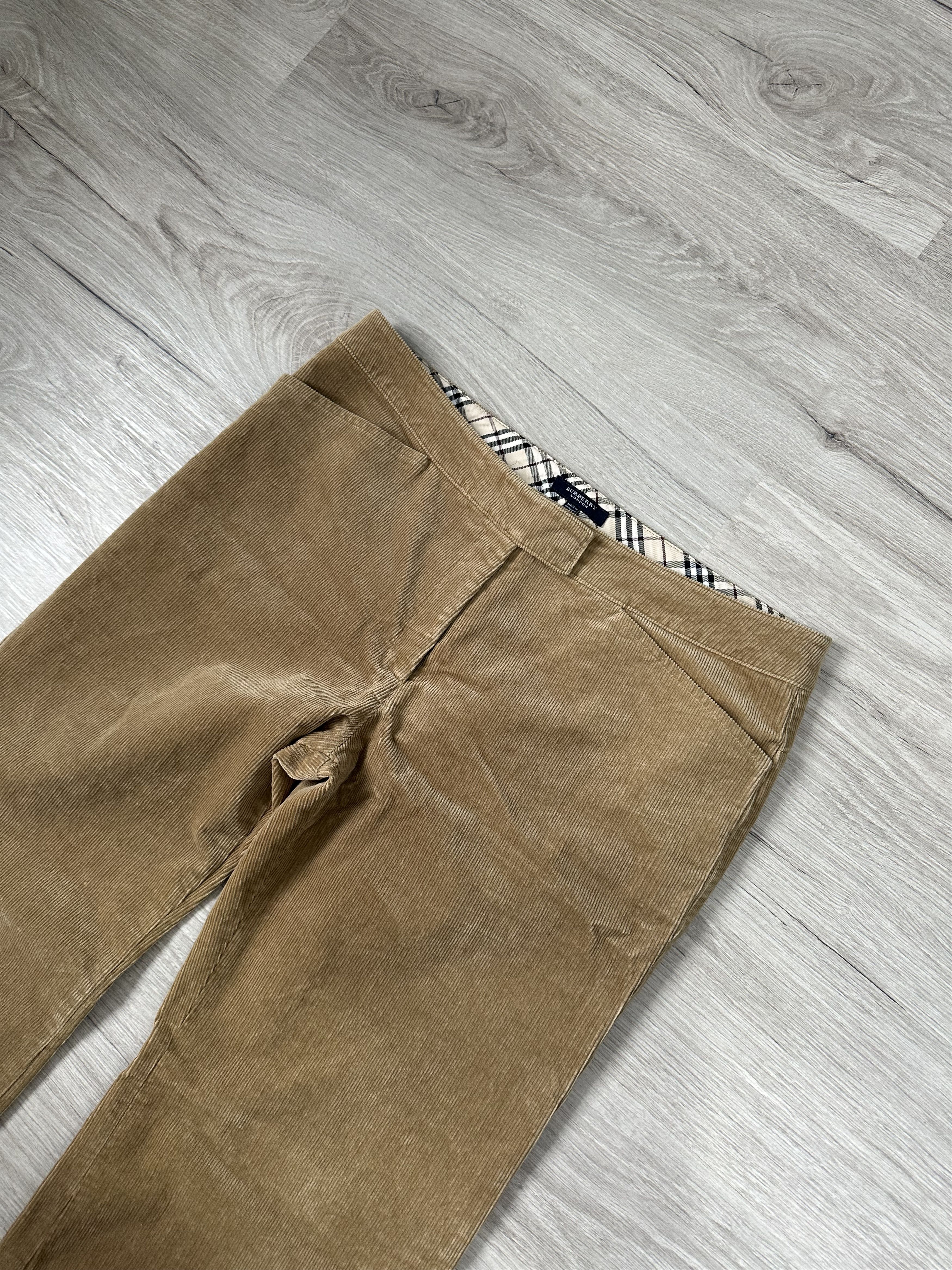 Burberry × Vintage VINTAGE VEVET PANTS BURBERRY Size 24" / US 00 / IT 34 - 5 Thumbnail