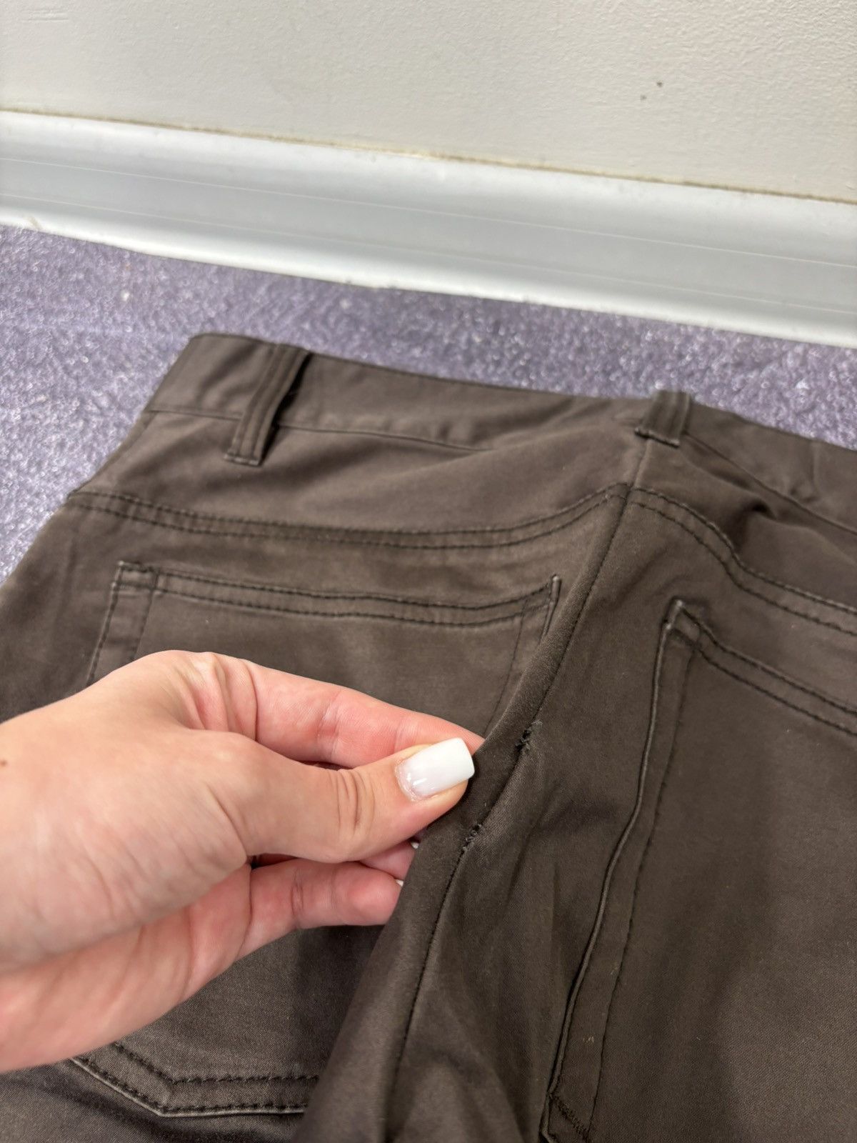 Love Moschino Love Moschino Women’s Straight Fit Brown Luxury Pants Size 34" / US 12 / IT 48 - 16 Thumbnail