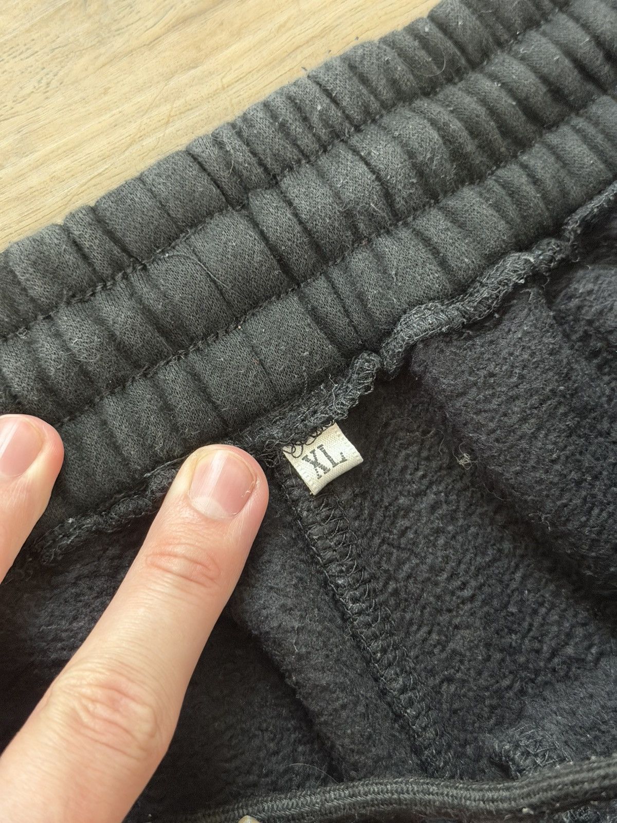 Essentials SS23 Black Sweatpants