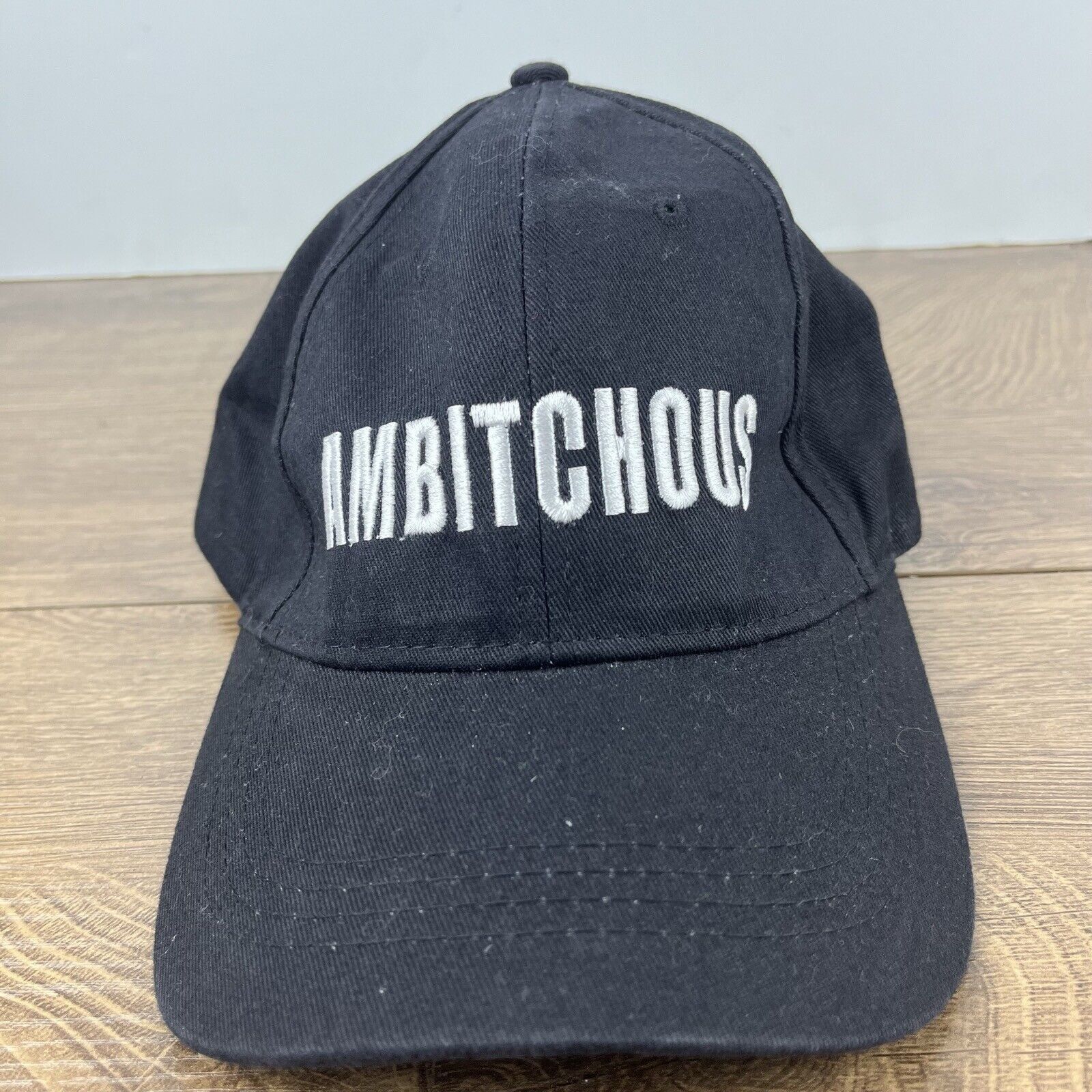 Other Ambitchous Hat Ambitchous Hat Black Hat Adjustable Black Adu Size ONE SIZE - 4 Thumbnail