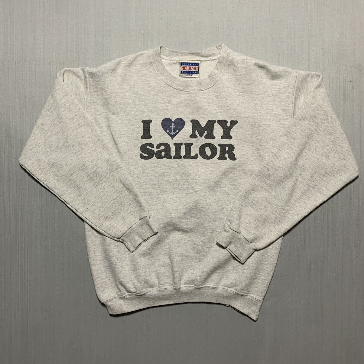 image of Vintage Crewneck in Heaher Gray, Men's (Size XS)