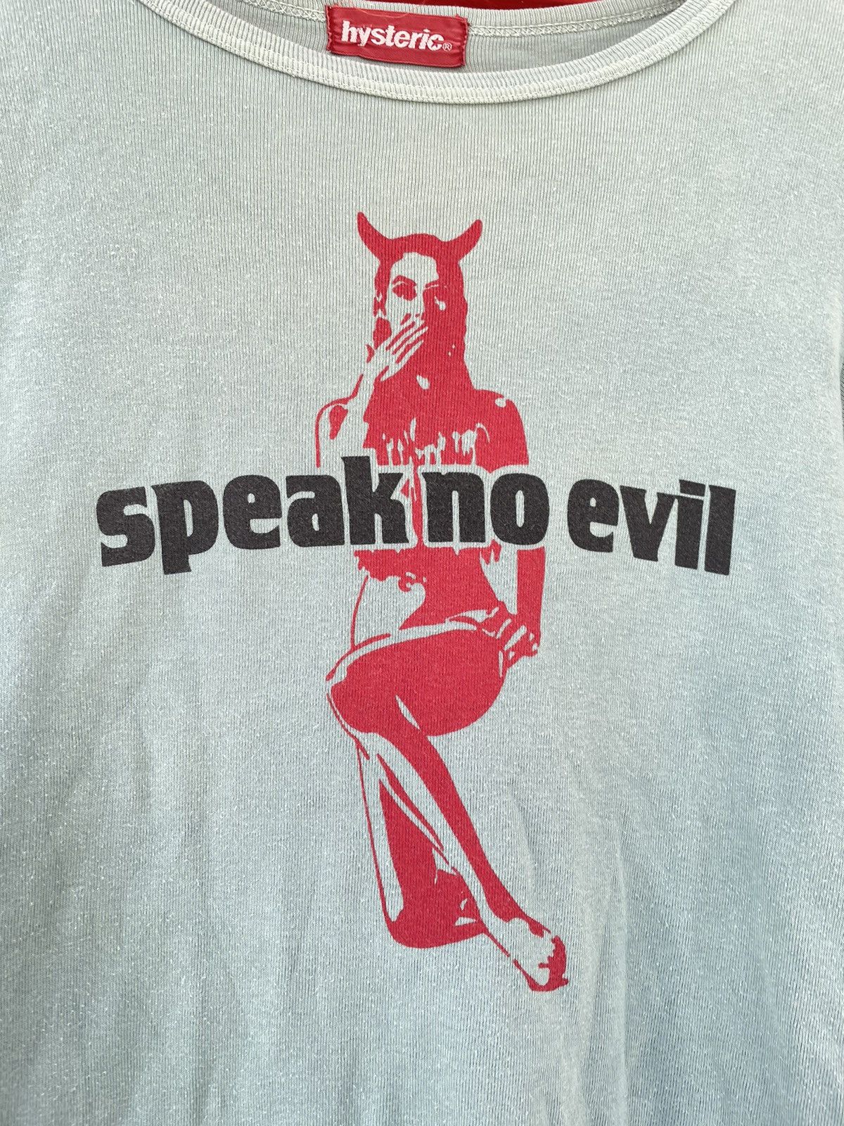Hysteric Glamour × Vintage Vintage Hysteric Glamour Speak No Evil