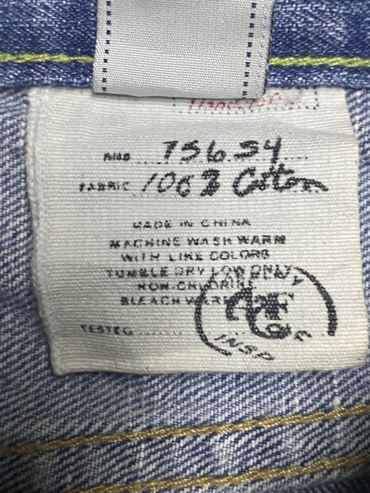 Abercrombie & Fitch Vintage Ambercrombie & Fitch Blue Wash Distressed Loose Jean Size US 31 - 19 Thumbnail