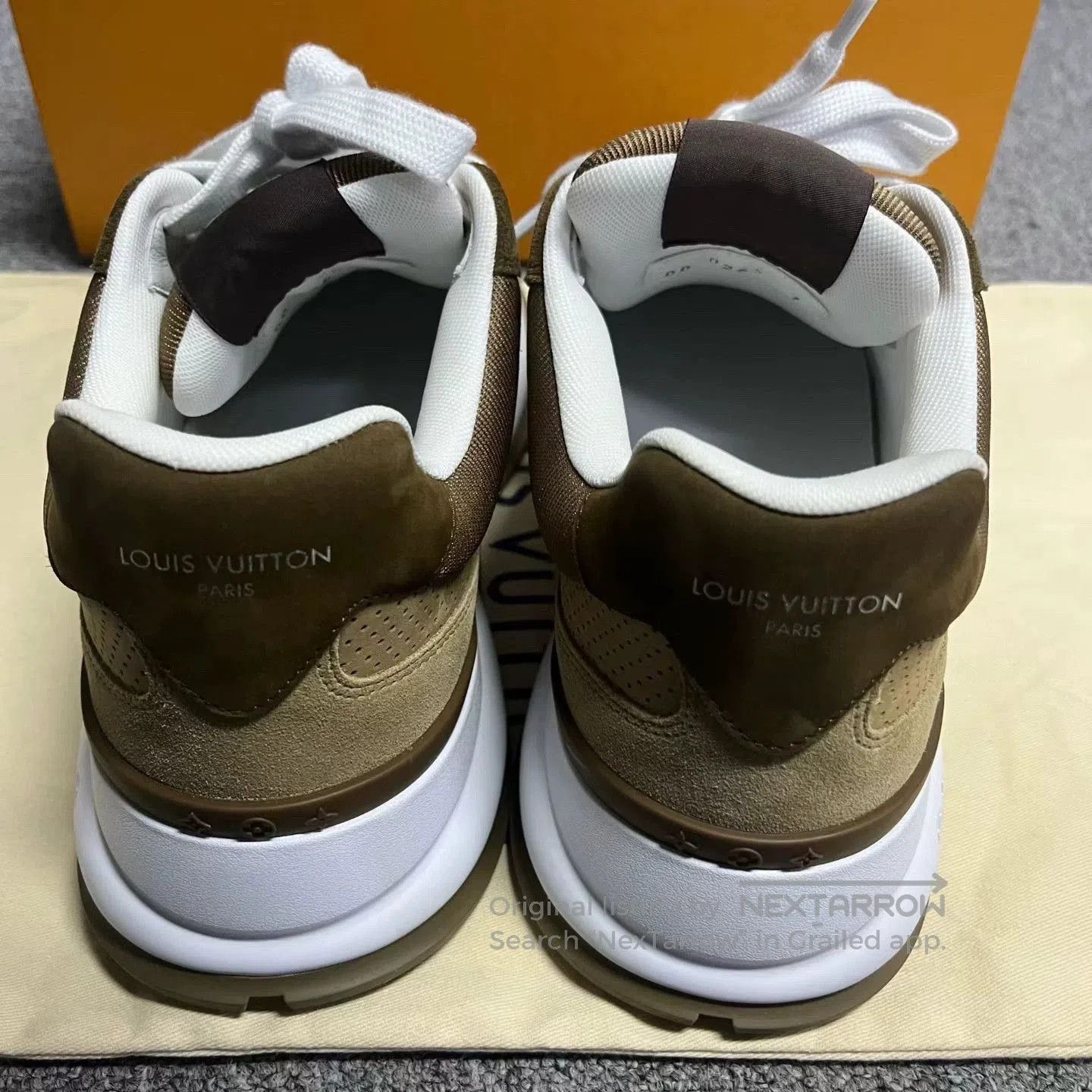Louis Vuitton louis vuitton brown suede casual lace-up shoes. Size US 7 / EU 40 - 4 Thumbnail