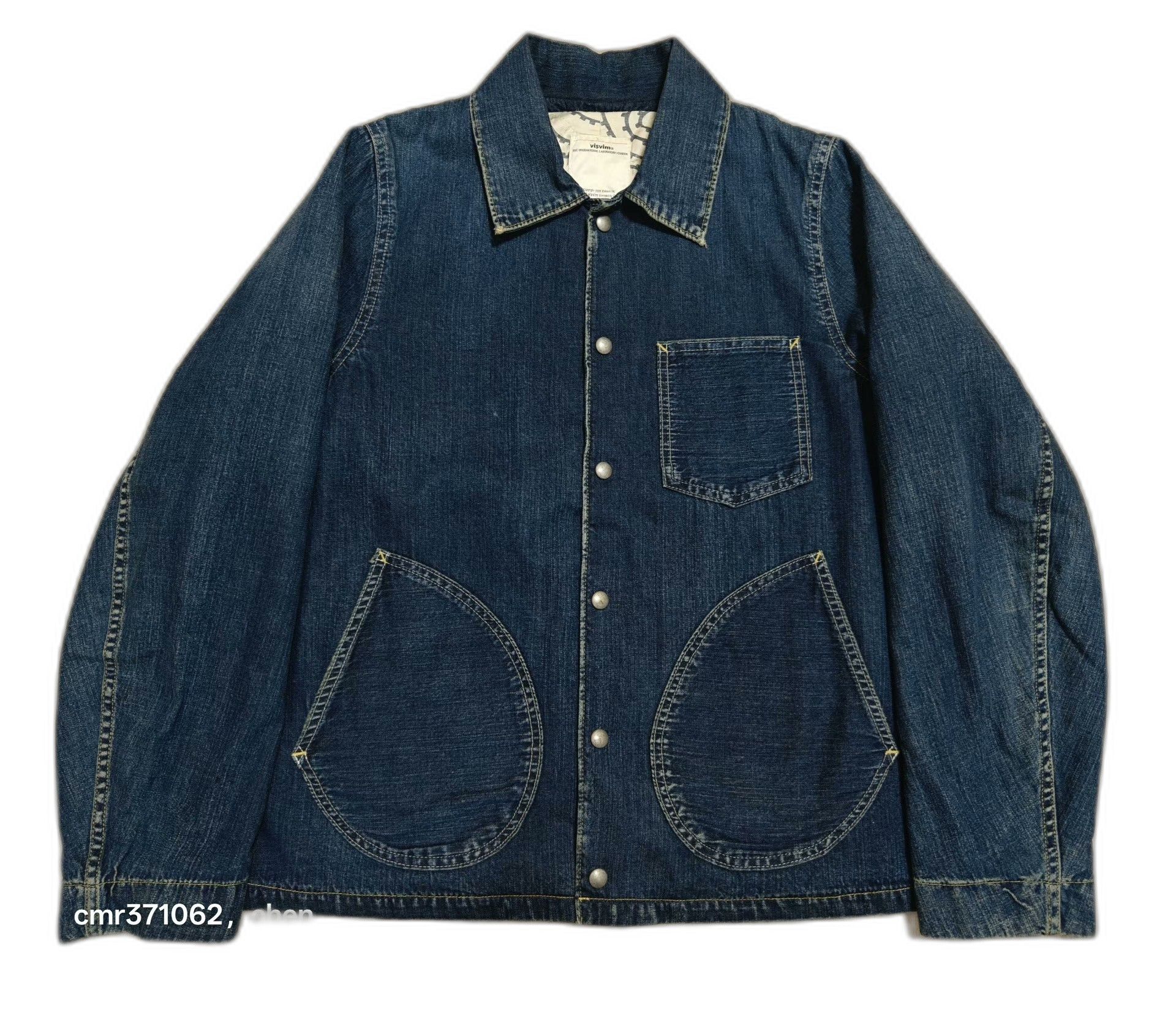 Visvim visvim 18ss Outland Denim Jacket Size US S / EU 44-46 / 1 - 1 Thumbnail