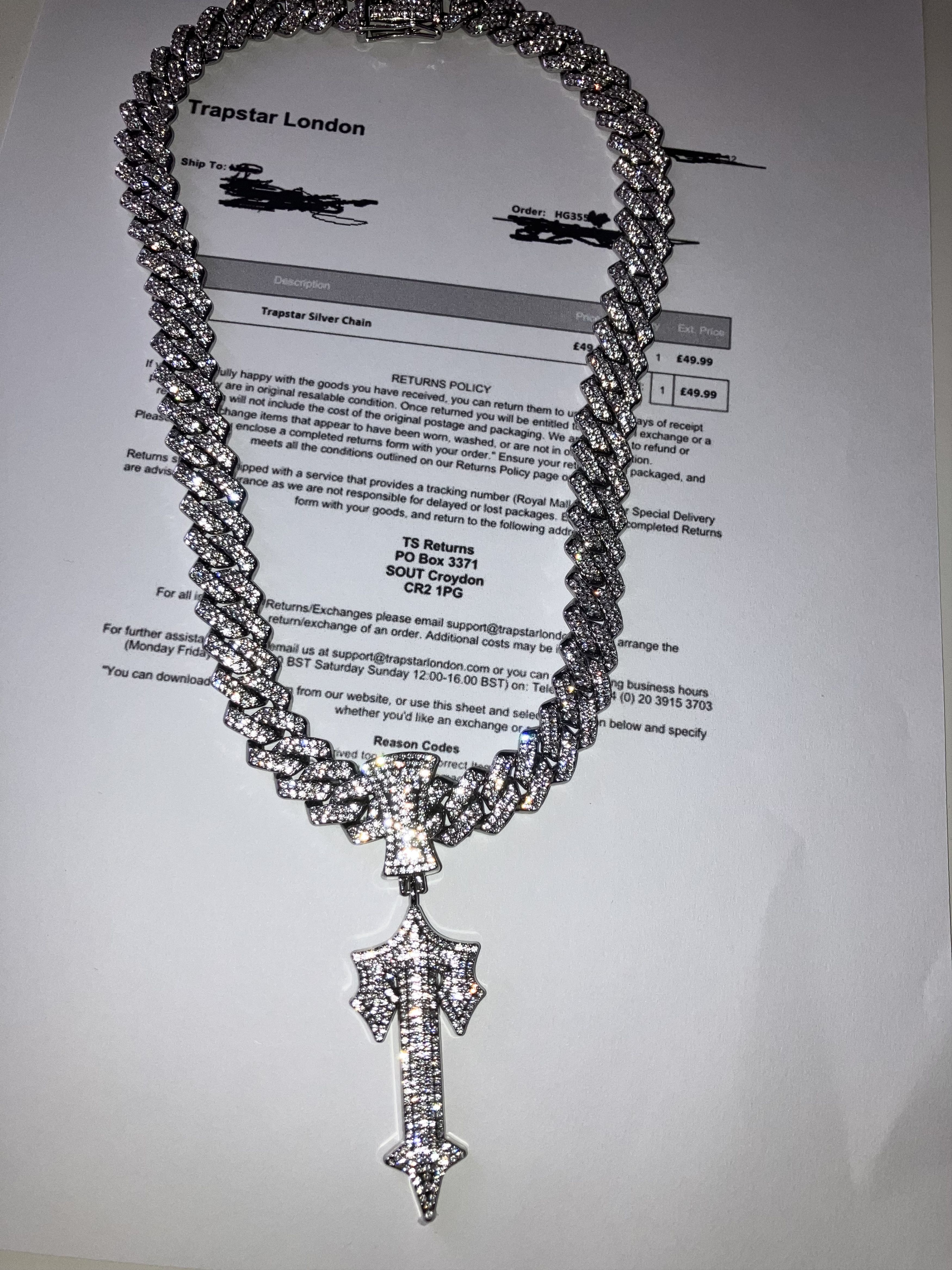 Trapstar London Chain Trapstar Grailed