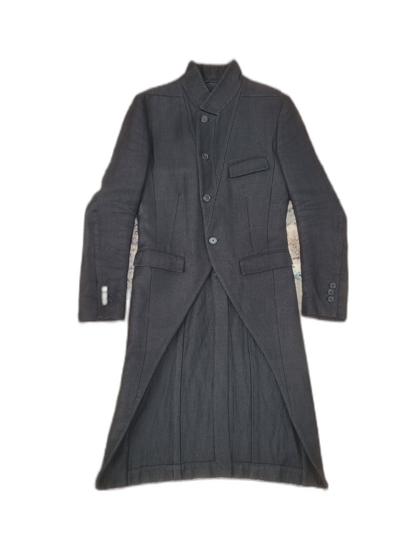 Ann Demeulemeester Ann Demeulemeester Mens Coat Overcoat Tailcoat Size ONE SIZE - 1 Thumbnail
