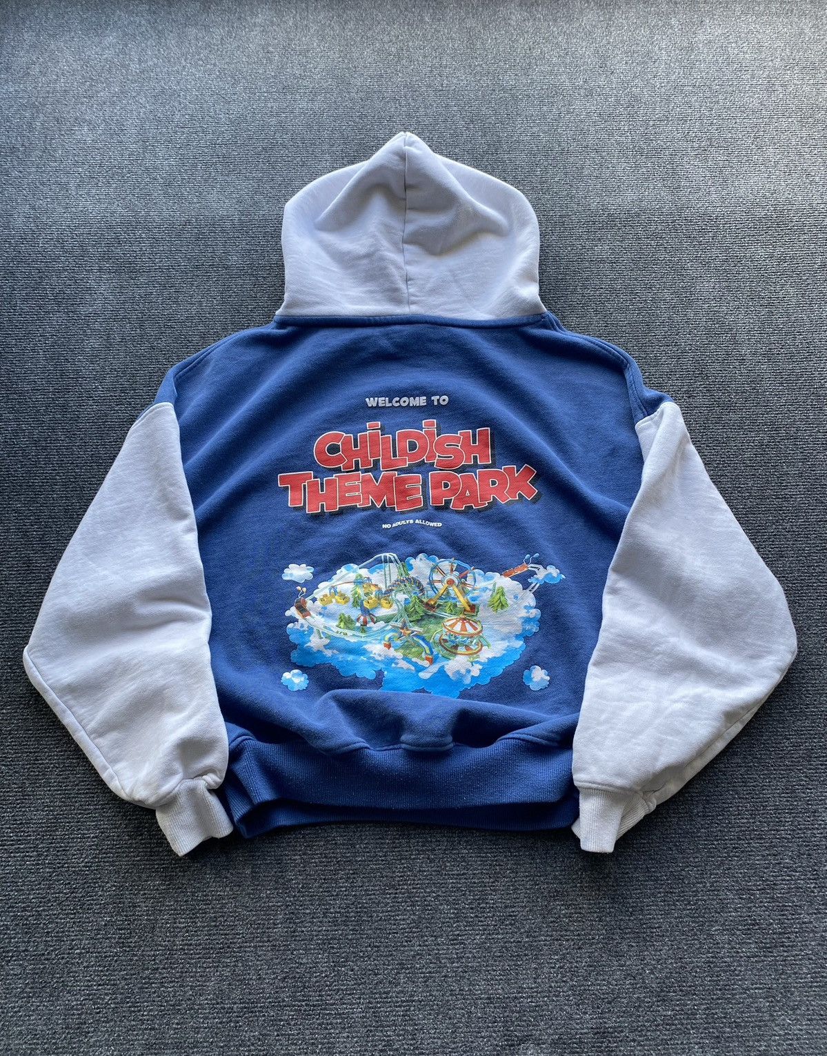 Other 🔥Childish Theme Park blue hoodie xs oversized rare Size US XS / EU 42 / 0 - 1 Thumbnail