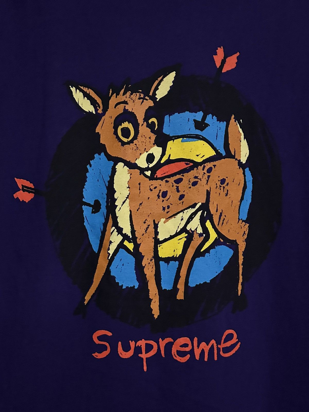 Supreme Supreme Deer Tee Size US S / EU 44-46 / 1 - 2 Thumbnail