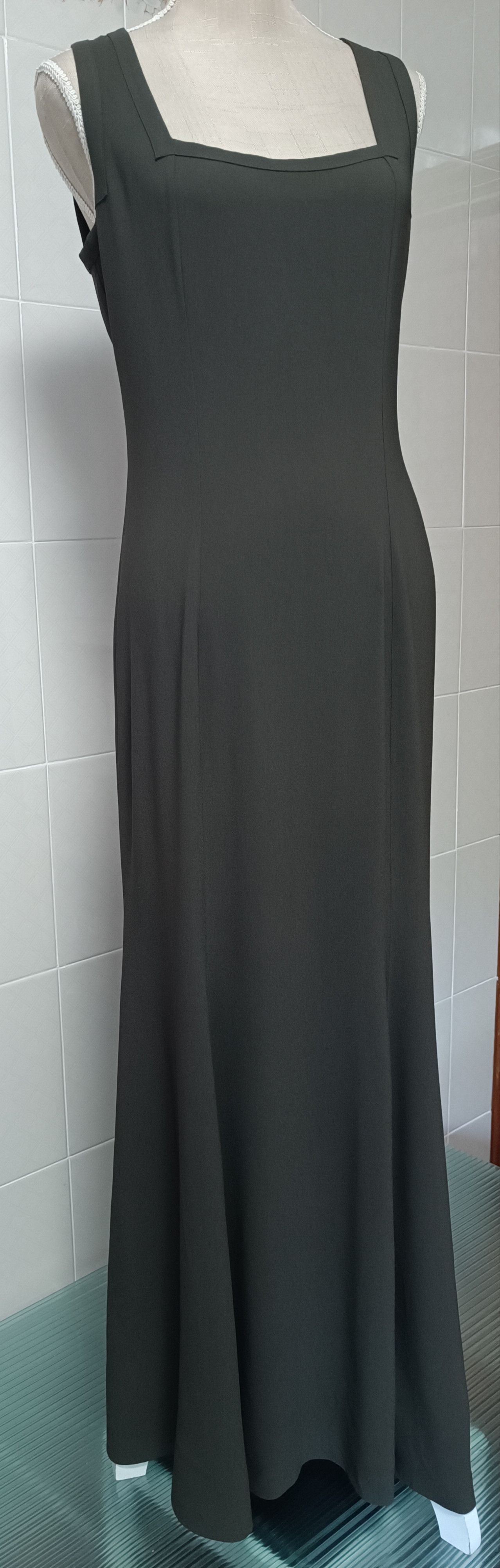 Jean Paul Gaultier 90's -Square neckline maxi dress Size M / US 6-8 / IT 42-44 - 6 Thumbnail