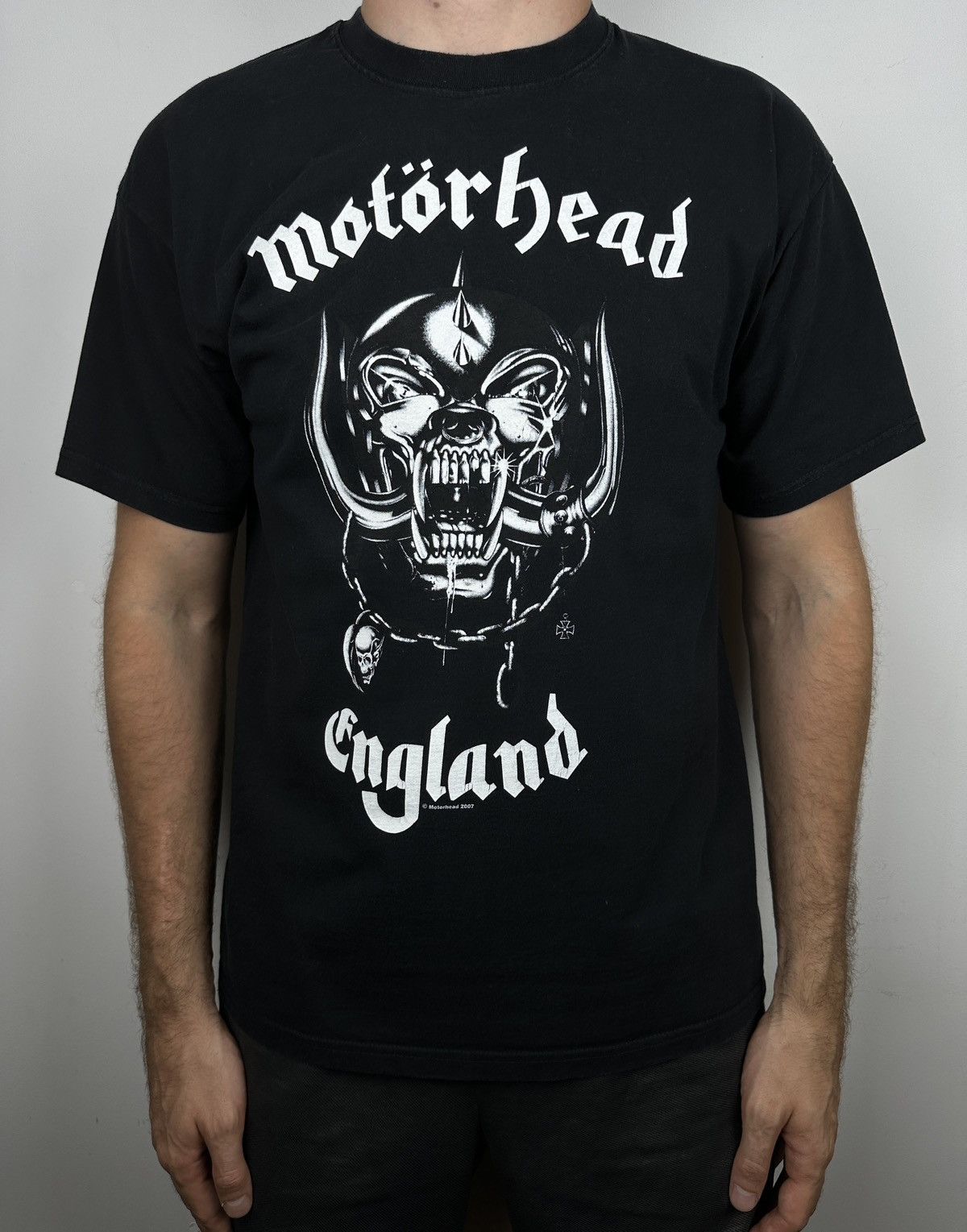 Band Tees Vintage Motorhead Tour Graphic Rock Band T Shirt Tee Y2K Size US L / EU 52-54 / 3 - 3 Thumbnail