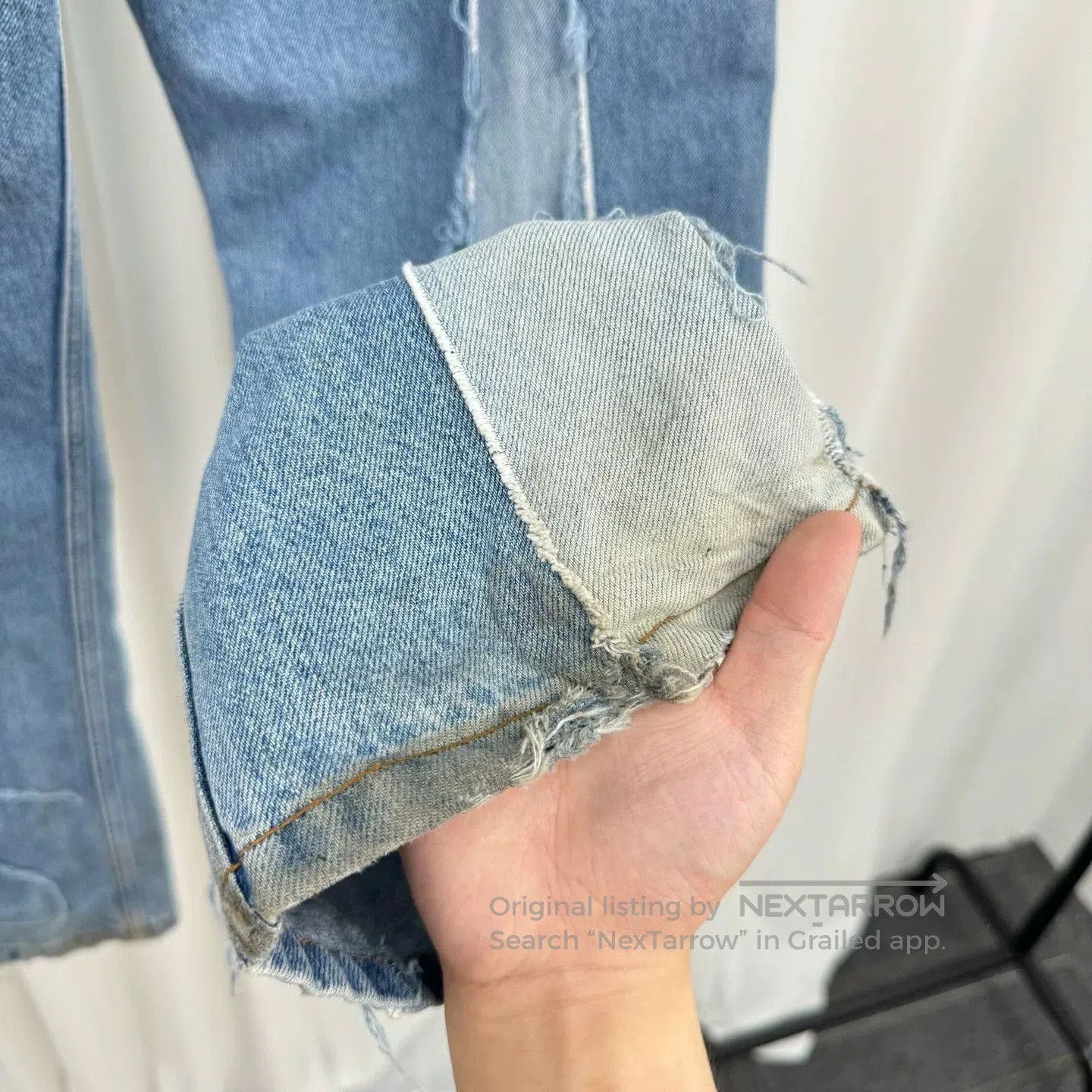 Marni Marni Ice Blue Patchwork Washed Jeans. Size US 32 / EU 48 - 5 Thumbnail