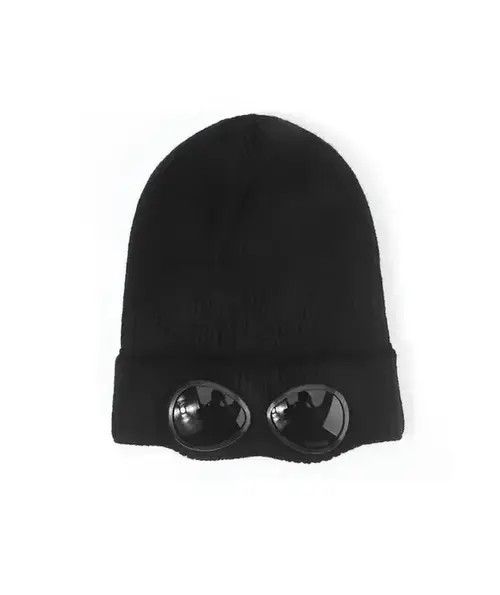 VIBE Black Brimless hat with goggles Size ONE SIZE - 3 Thumbnail
