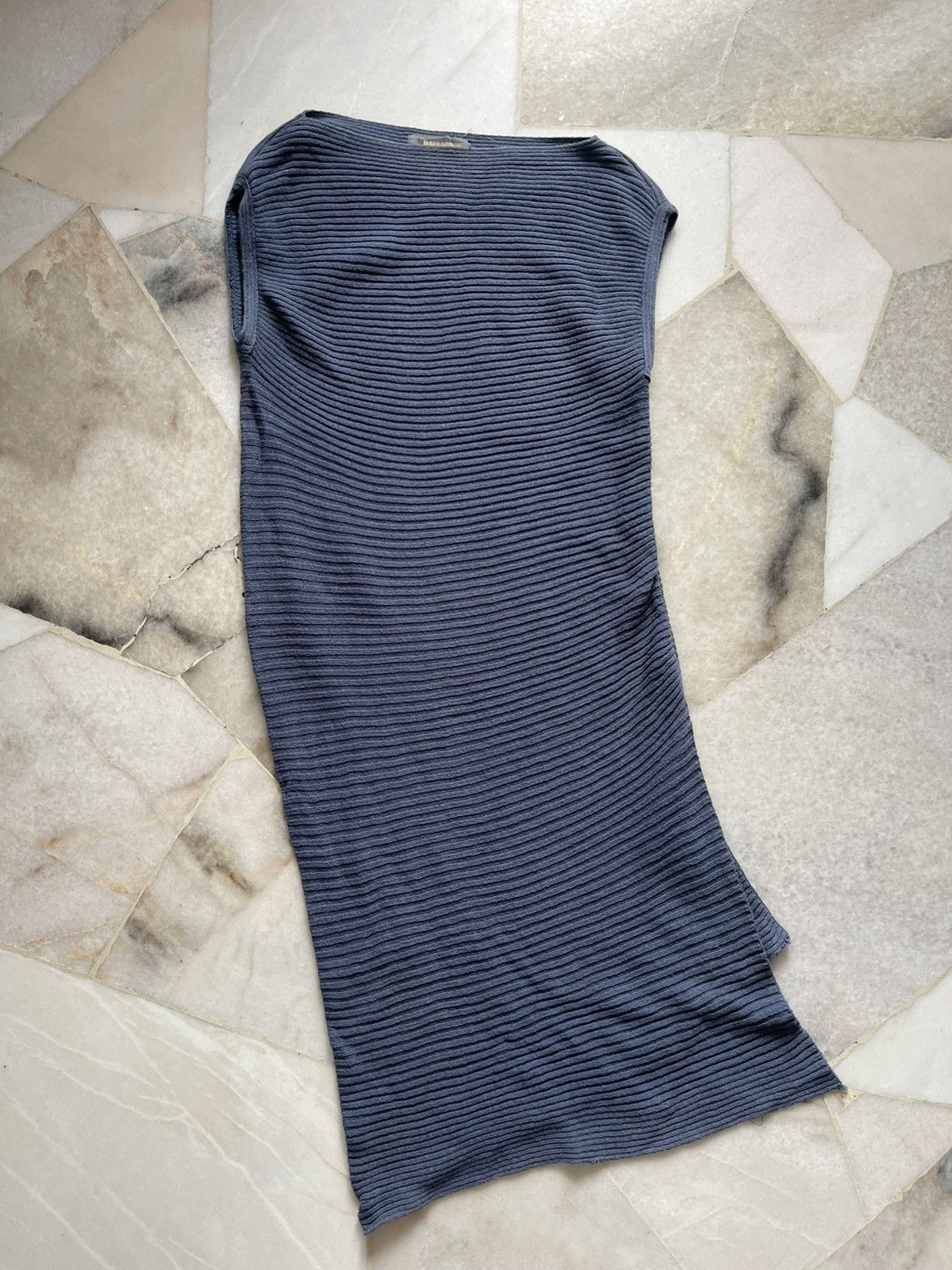 Issey Miyake 80s Issey Miyake sleeveless Dress #99 Size M / US 6-8 / IT 42-44 - 4 Thumbnail