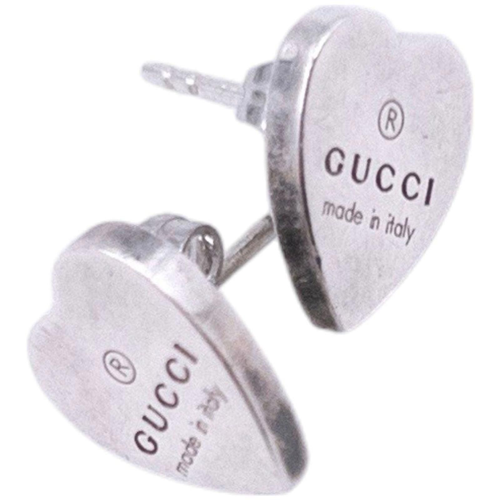 Gucci Vintage Gucci Heart Ear Rings Size ONE SIZE - 3 Thumbnail