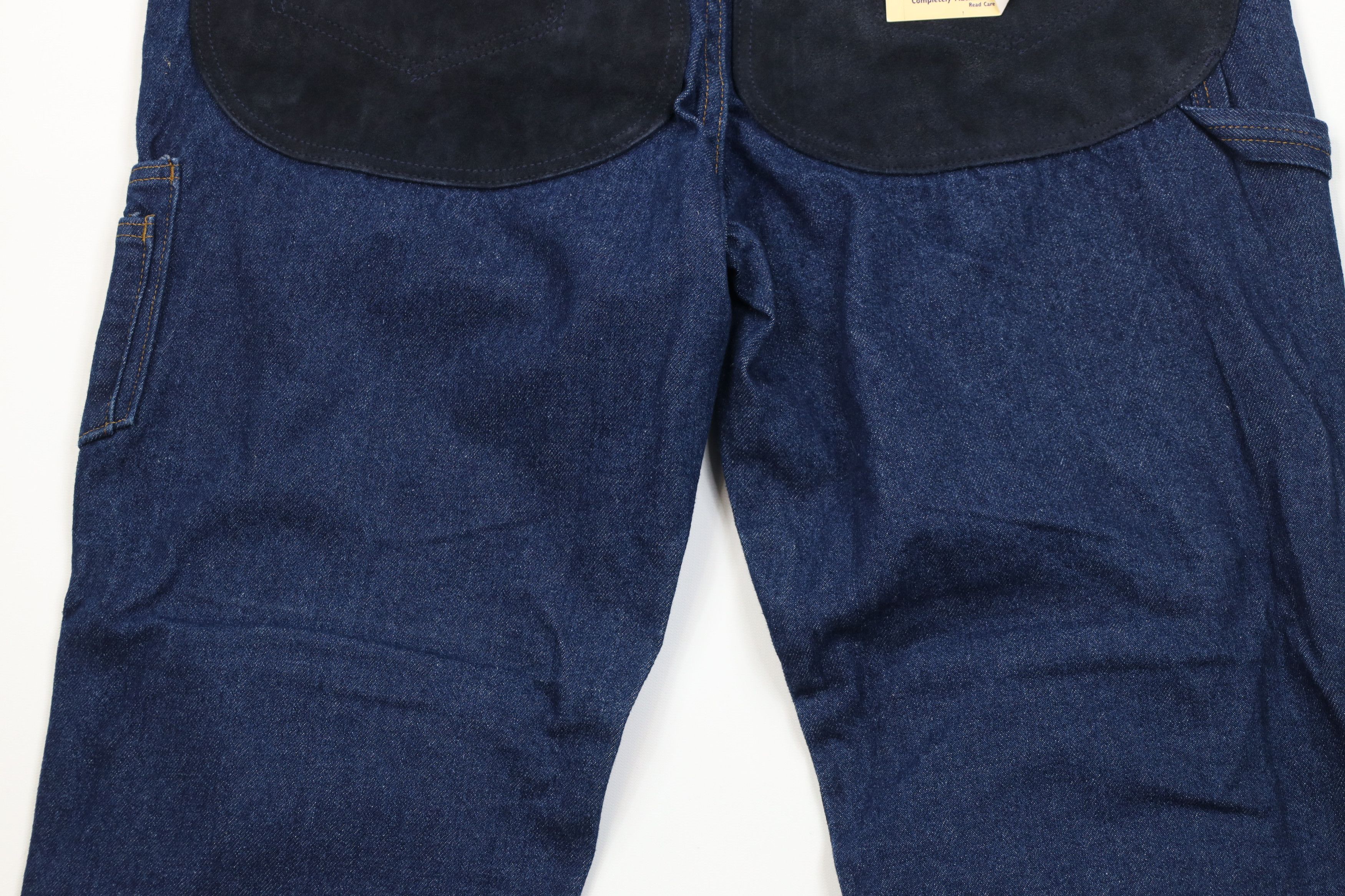 Vintage Deadstock Vintage 90s Padded Denim Jeans Workwear USA Size US 38 / EU 54 - 11 Thumbnail