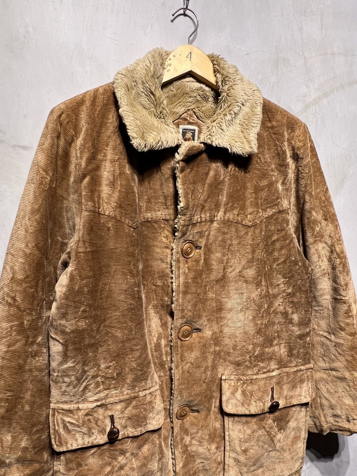The Real McCoy's McCoy casual Corduroy Sherpa jacket Size US M / EU 48-50 / 2 - 3 Thumbnail