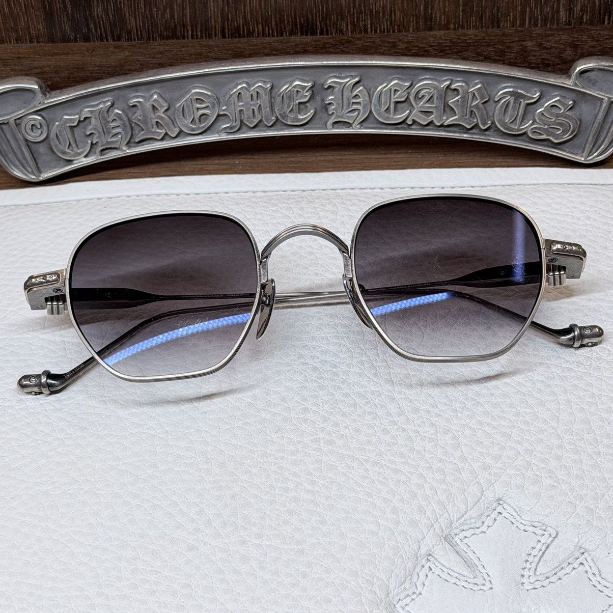 Chrome Hearts Chrome Hearts VAGALICTORIAN 1/1 Sunglasses Size ONE SIZE - 1 Thumbnail