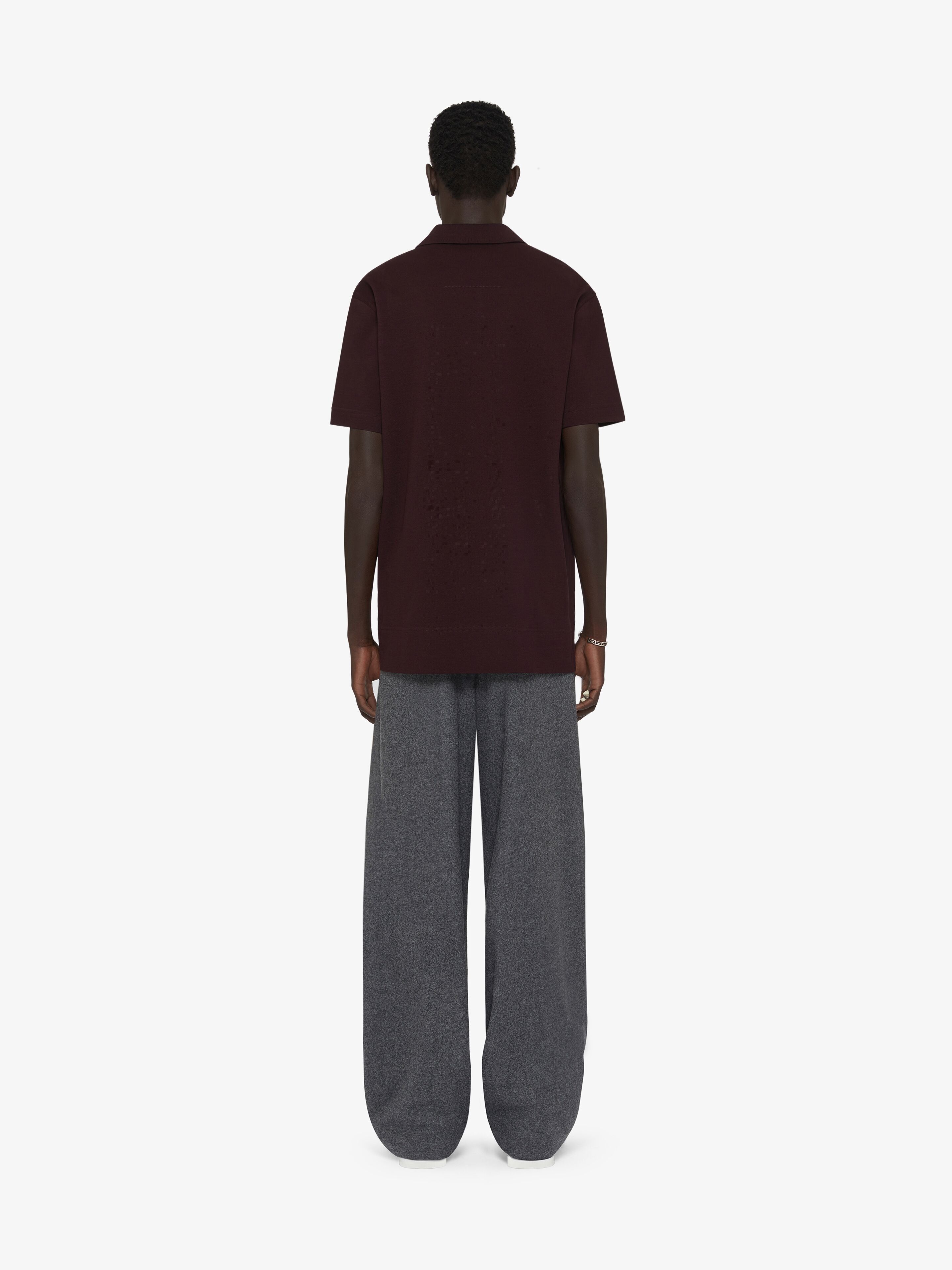 Givenchy oc11z0725 Polo Shirt in Burgundy Size US S / EU 44-46 / 1 - 4 Thumbnail