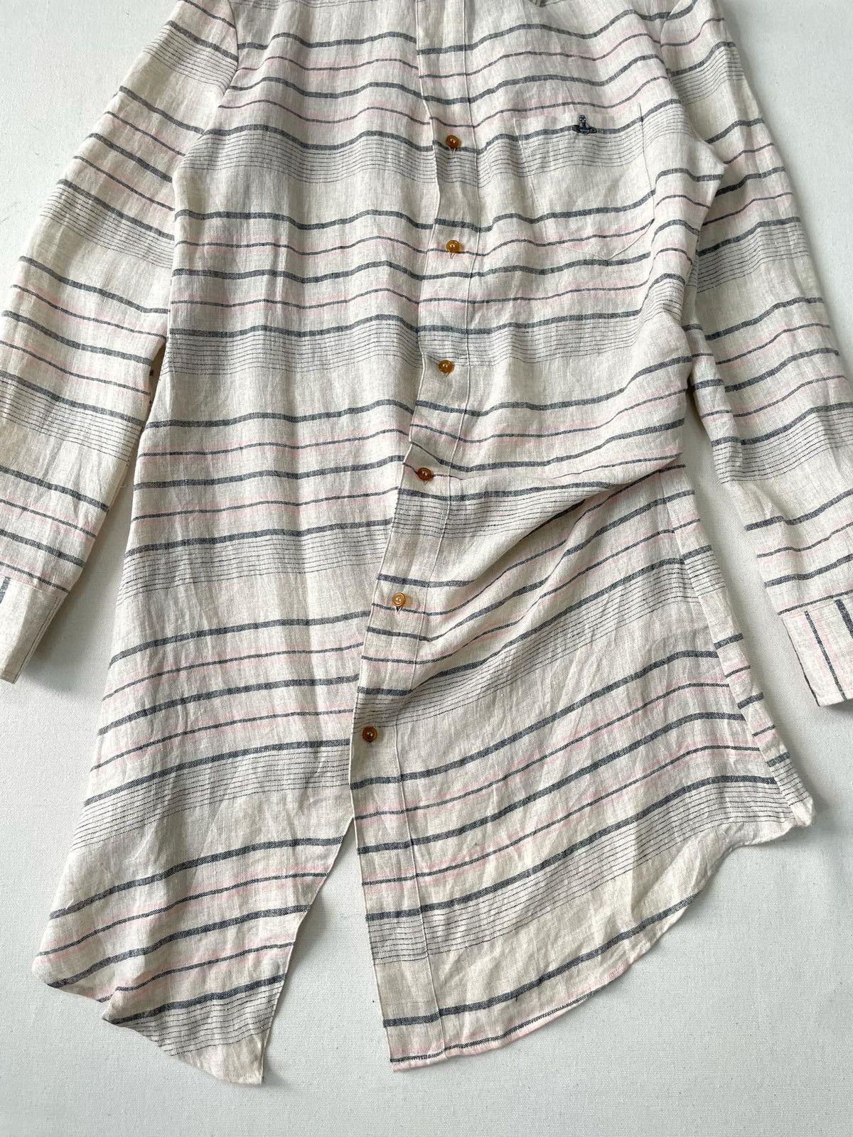 Designer × Vivienne Westwood Vivienne Westwood Asymmetric Long Linen Size US M / EU 48-50 / 2 - 2 Thumbnail