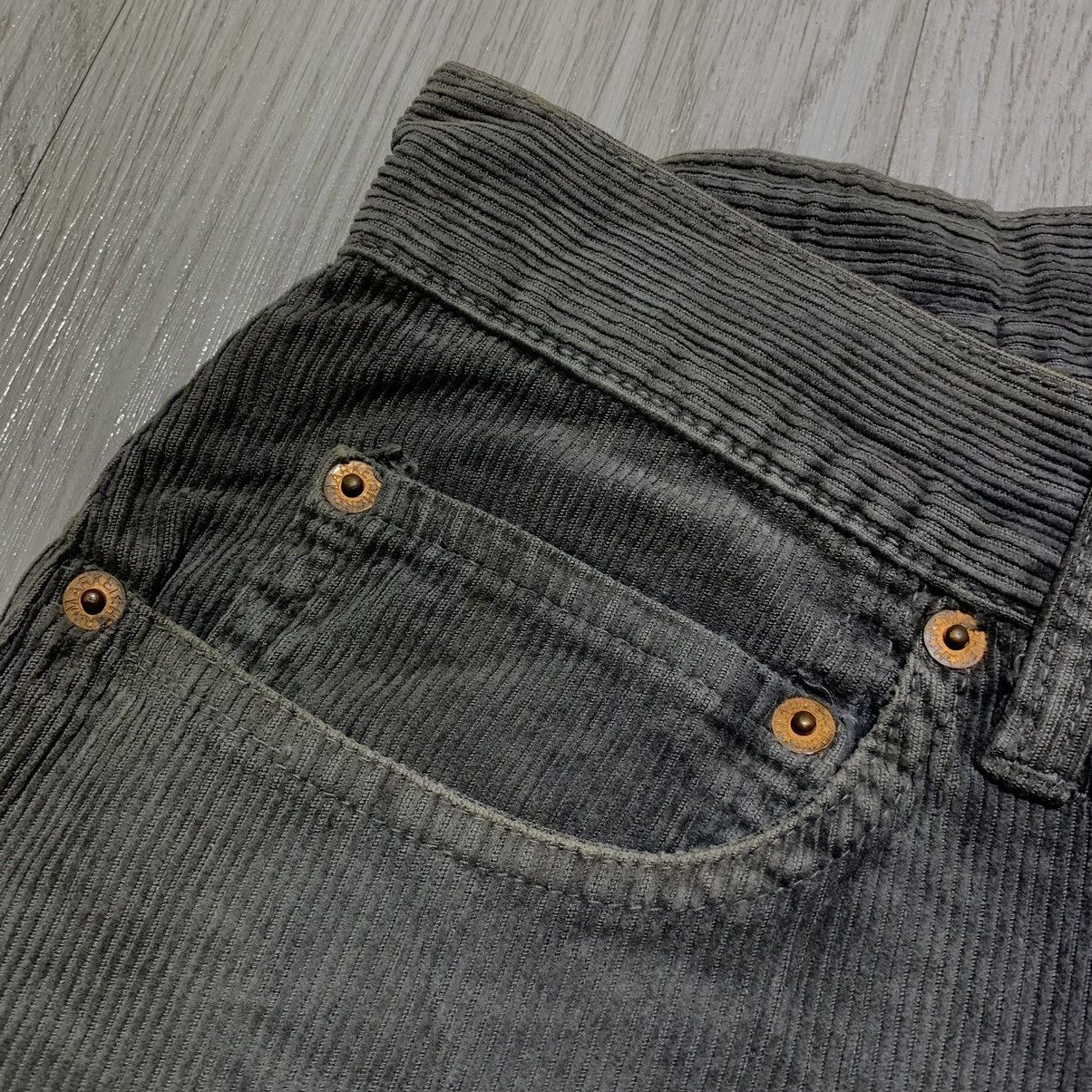 Blue Blue Japan × Japan Blue × Japanese Brand H.R Market Straight Corduroy Pants Size US 29 - 7 Thumbnail