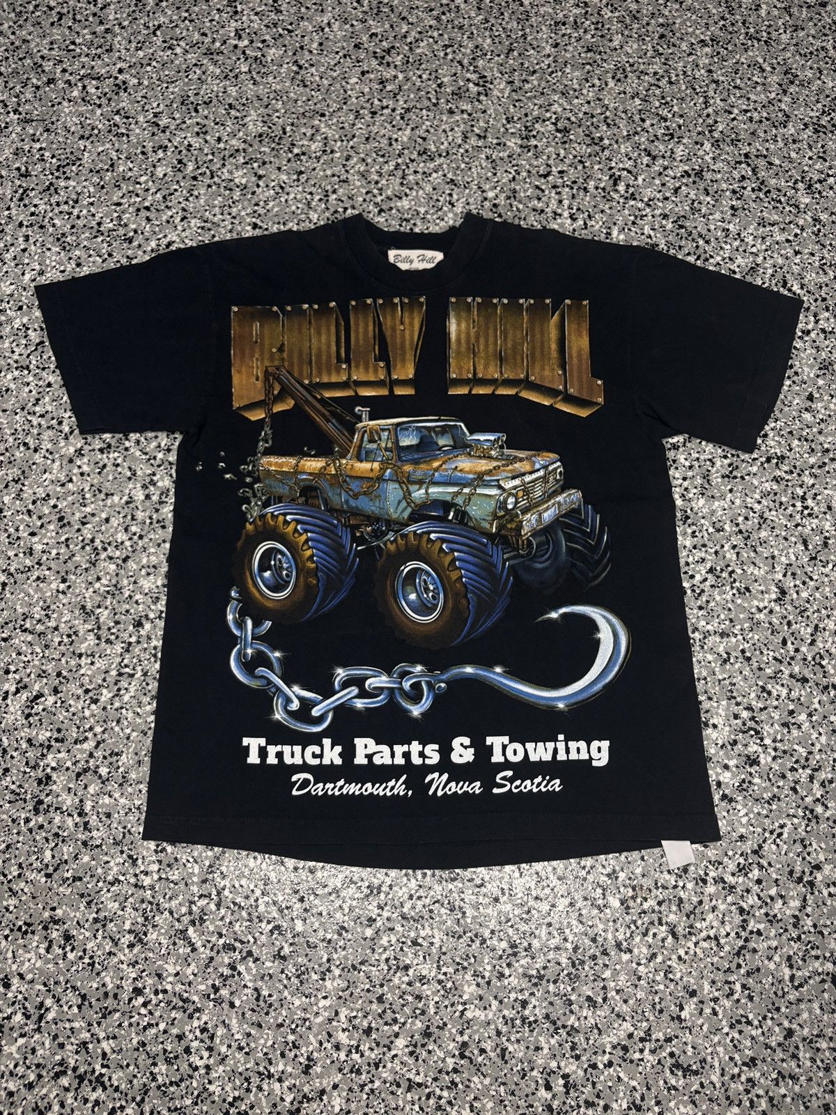 Billy Hill 2021 Billy Hill “Truck Parts & Towing” Black T-Shirt Size M Size US M / EU 48-50 / 2 - 1 Thumbnail