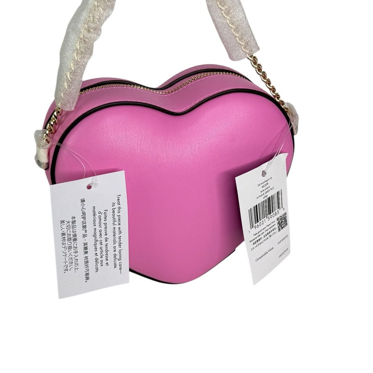 Kate Spade Kate Spade Love Shack 3d Mini Heart Crossbody Bag pink Size ONE SIZE - 7 Thumbnail