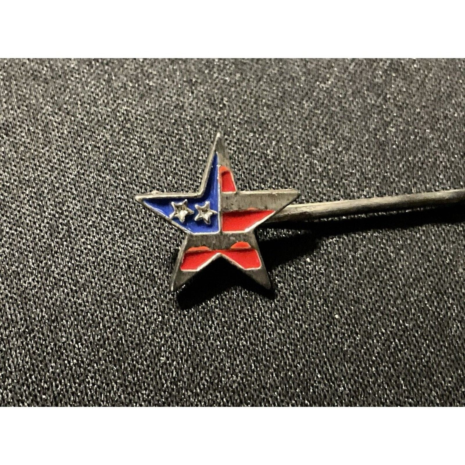 Other Vintage Set Of 8 American Patriotic Enamel Hair Pins Size ONE SIZE - 2 Thumbnail