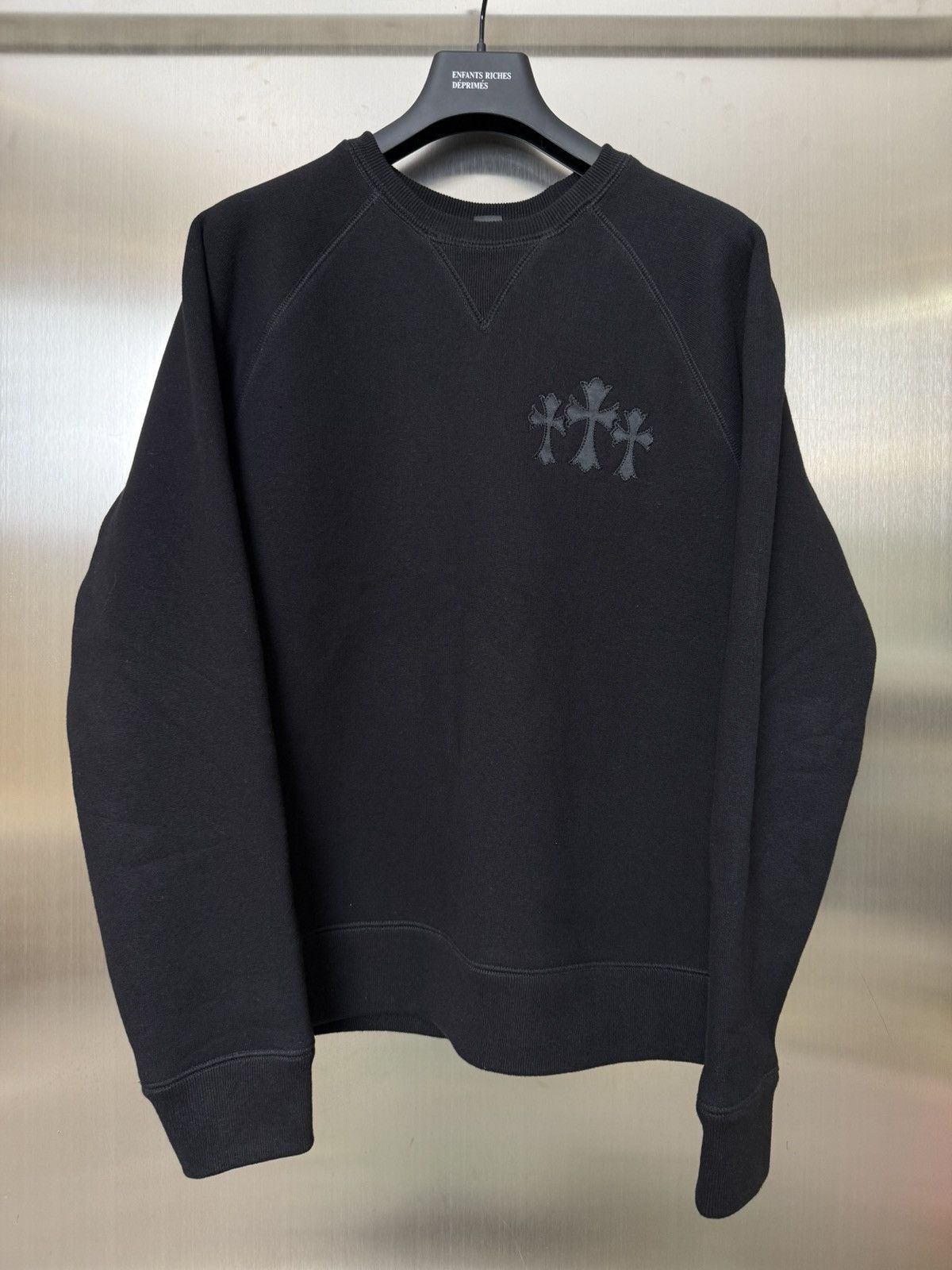 Chrome Hearts Chrome Heats Blind Spot Cross Patches Sweatshirt Size US M / EU 48-50 / 2 - 1 Thumbnail