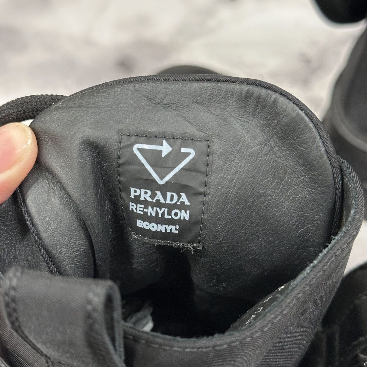 Prada PRADA MONOLITH RE-NYLON COMBAT BOOTS SIZE 40 Size US 10 / IT 40 - 15 Thumbnail