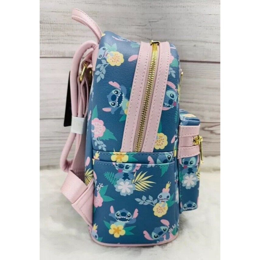 Disney Loungefly Disney Lilo & Stitch Scrump Floral Pineapple Mini Size ONE SIZE - 2 Thumbnail