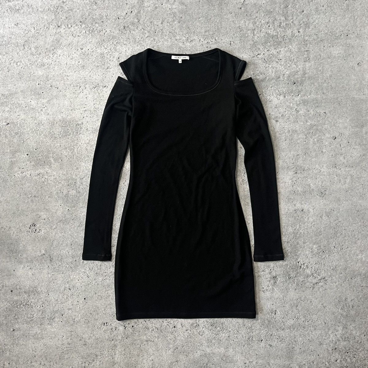 Helmut Lang Helmut Lang open shoulder wool skirt XS wool Size XS / US 0-2 / IT 36-38 - 1 Thumbnail