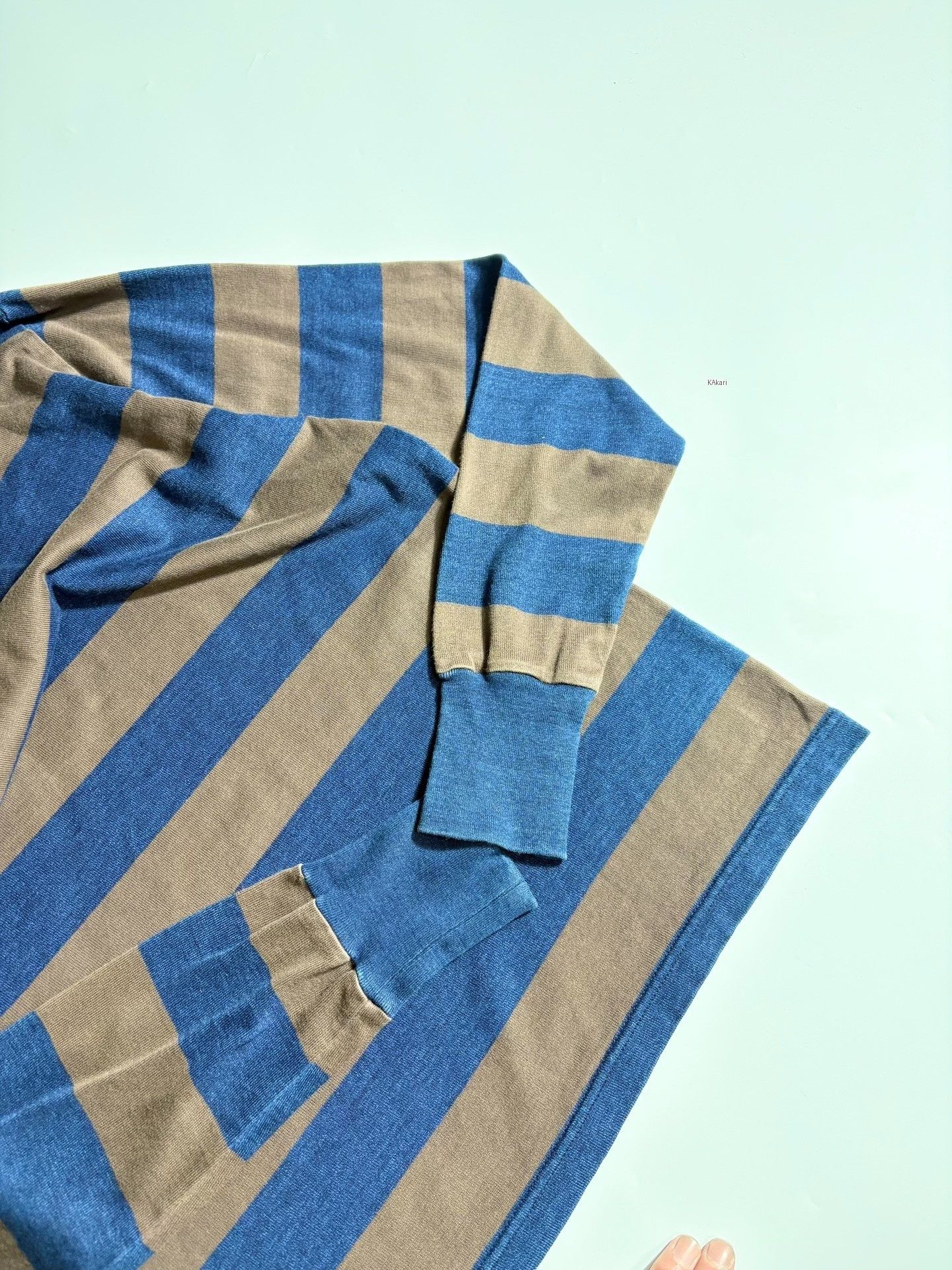 Visvim Visvim Border Long Stripe Long Sleeve Size US S / EU 44-46 / 1 - 3 Thumbnail